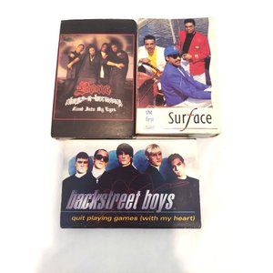 Vintage Bone Thugs N Harmony Backstreet Boys & Surface 90s Cassette Singles Lot